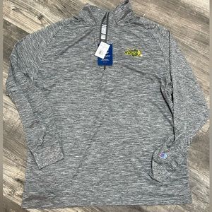 Men’s Champion brand, North Dakota State NDSU Bison, long sleeve shirt.